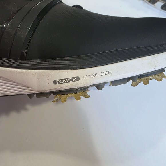 FootJoy Men’s Black Golf Shoes Power Stabilizer Spiked Size 10.5 main image 4